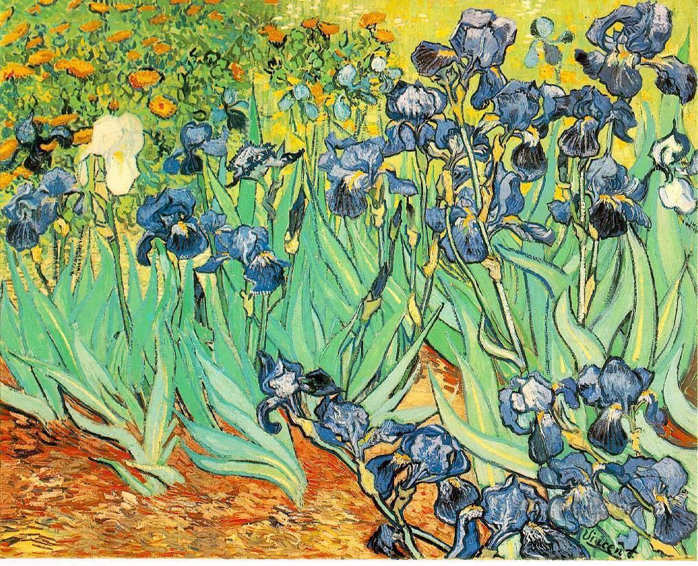 Irises 2 Vincent van Gogh Impressionism Flowers Oil Paintings